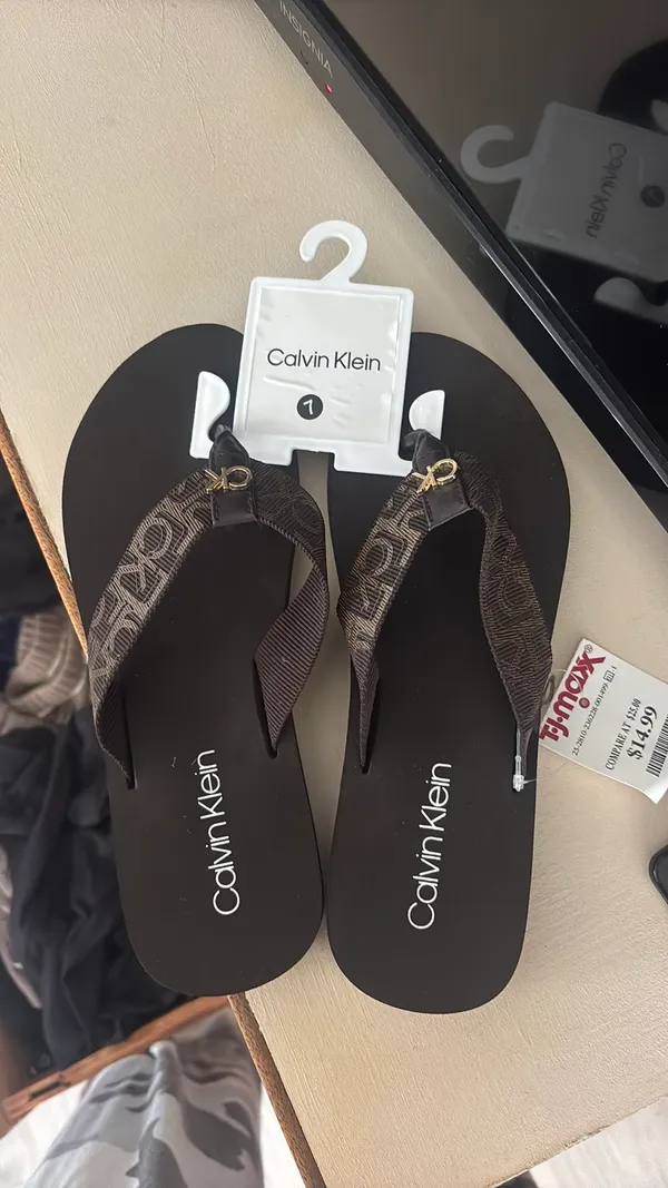Flip Flops Brown - Image 3