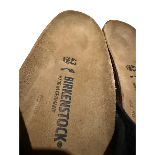 NWT Birkenstock Madrid Shiny Black Snake Sandals Women's Sz. 43 (US 12) - Image 3