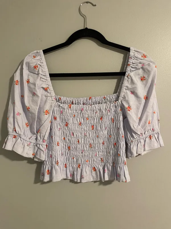 Altar'd State Floral Top - Image 2