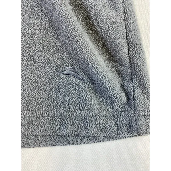 Tommy Bahama Sweatshirt Womens Small 1/4 Zip Fleece Pullover‎ Sweater Gray - Image 2