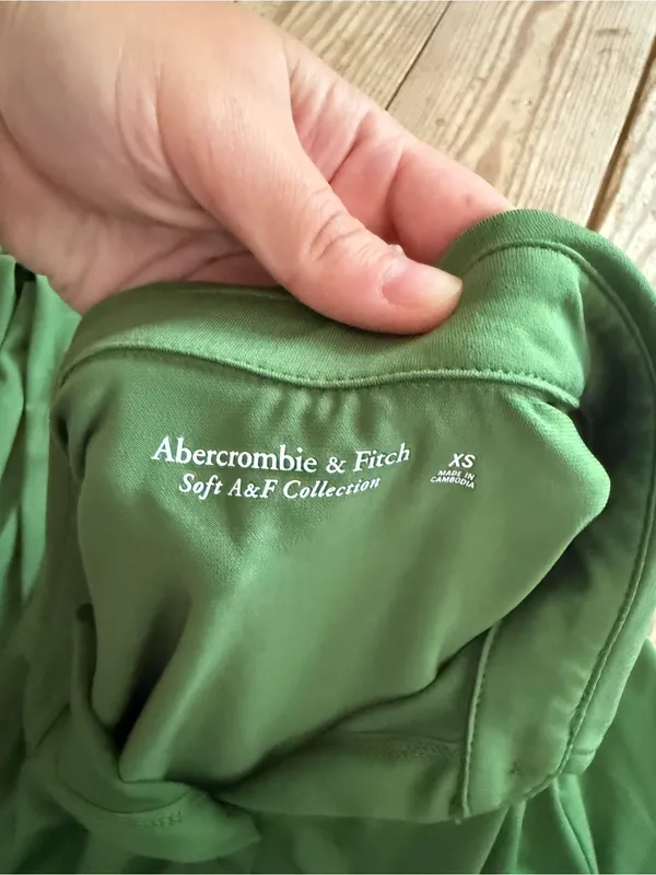 Abercrombie & Fitch Soft A&F Collection Long Sleeve Button-Up Shirt - XS - Image 3
