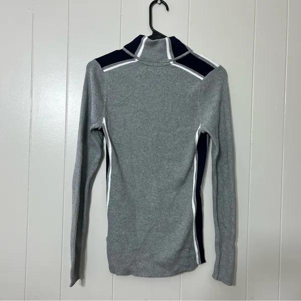 Tommy Hilfiger Gray Full Zip Womens Sweater Size S - Image 6