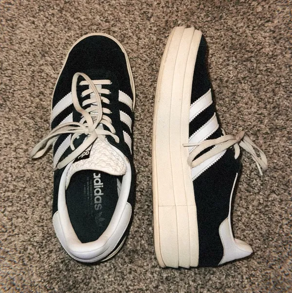 Adidas Gazelle Sneakers Black and White - Image 5