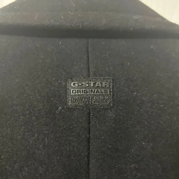 G-star Wool Blend Bomber Sleeve Peacoat(Size Small) - Image 11