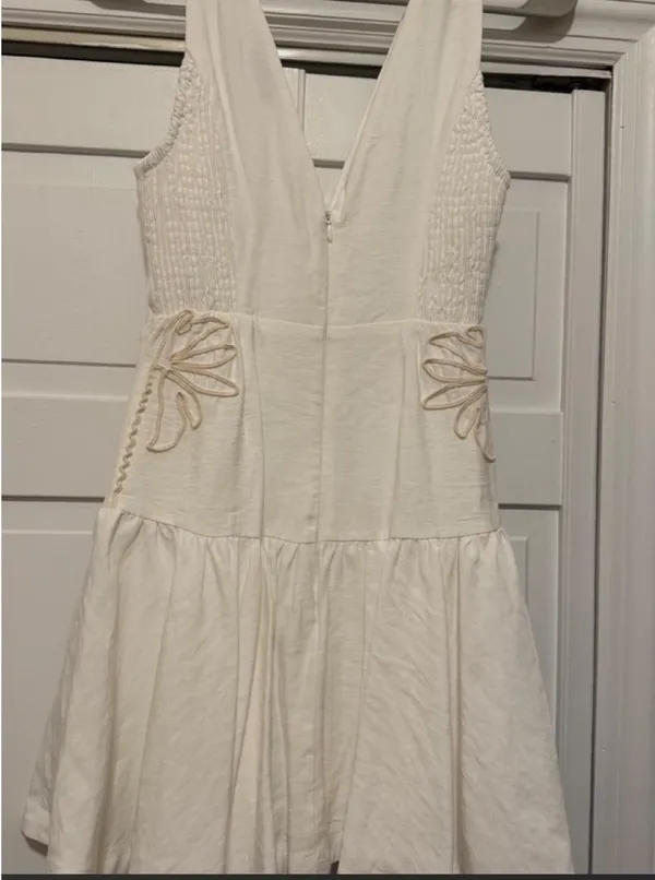 Mon Renn white mini dress Size XS - Image 3