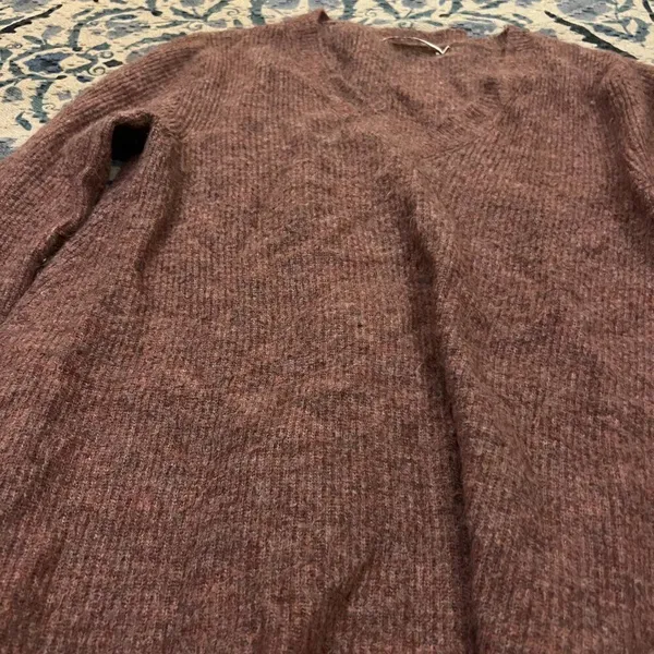 Harper‎ lane large fuzzy sweater Pink - Image 7