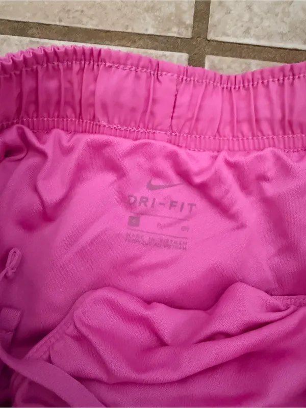 Nike Dri-FIT Hot Pink Running Shorts - Image 3