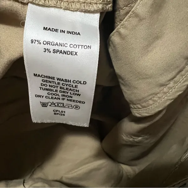 Quince Organic Stretch Cotton Twill Utility‎ Cargo Joggers - Image 9