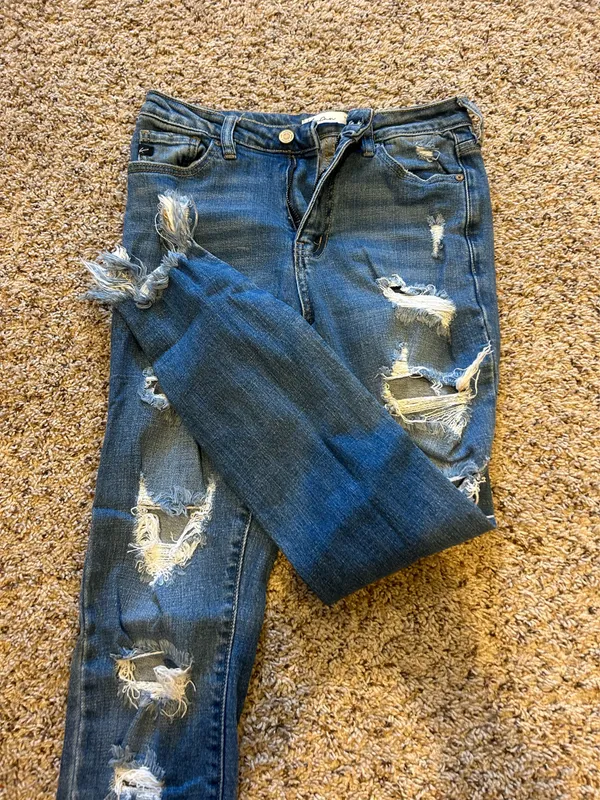 KanCan USA Jeans Distressed High-Rise - Image 5