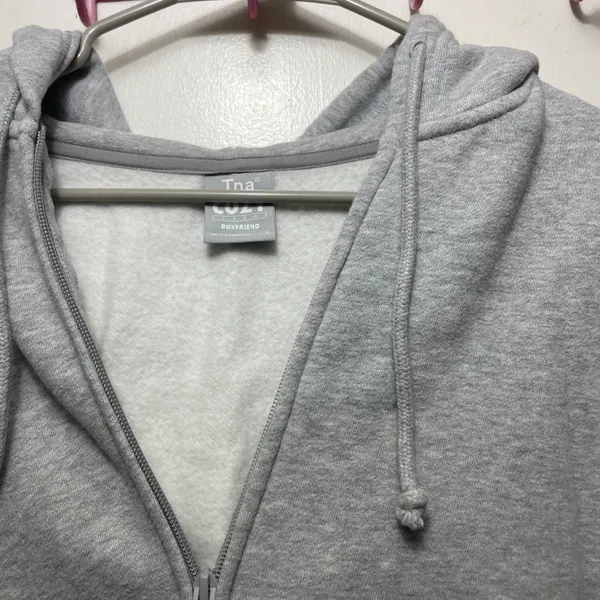 Aritzia Cozy Fleece Boyfriend Zip Hoodie - Image 9