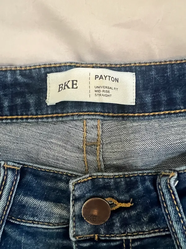Payton Mid Rise Straight Jeans - Image 3