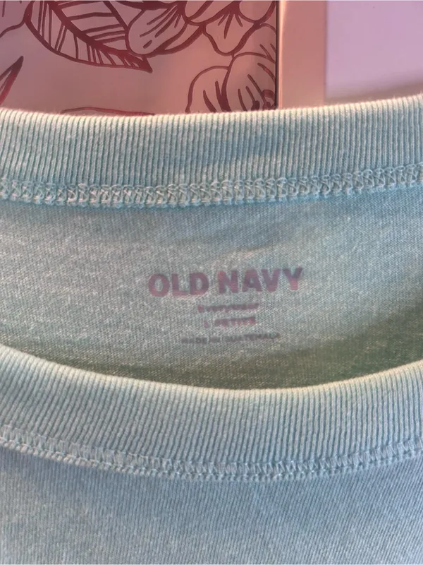 Old Navy Women’s Teal Tunic Crew Neck T‑Shirt - Image 3