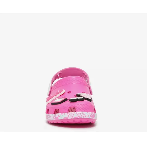 Barbie Crocs‎ Pink Platform Clogs Women's 11 Barbiecore Shoes with Jibbitz - Image 4