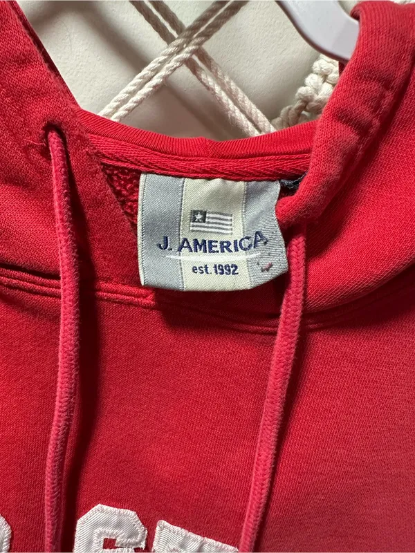 J. America Red "Ohio State 1870" Pullover Hoodie - Image 3