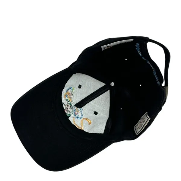 Vintage Y2K 2000 Walt Disney World Cotton Baseball Cap in Black - One Size - Image 7