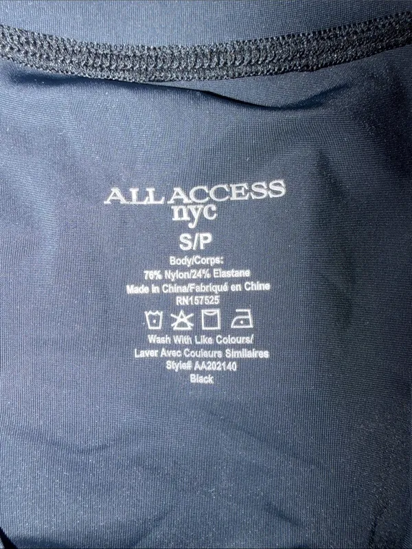 All Access NYC Women's Black Sleeveless Tank Top - Image 4