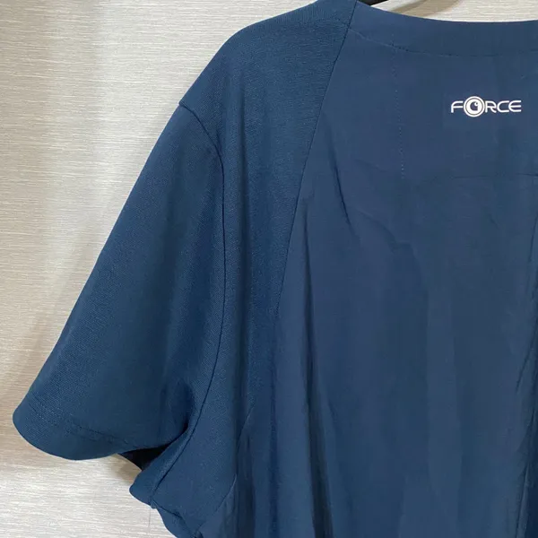 Carhartt Force Cross-Flex Modern Fit Navy Blue Scrub Top MT3210-W Womens 2XL NEW - Image 6