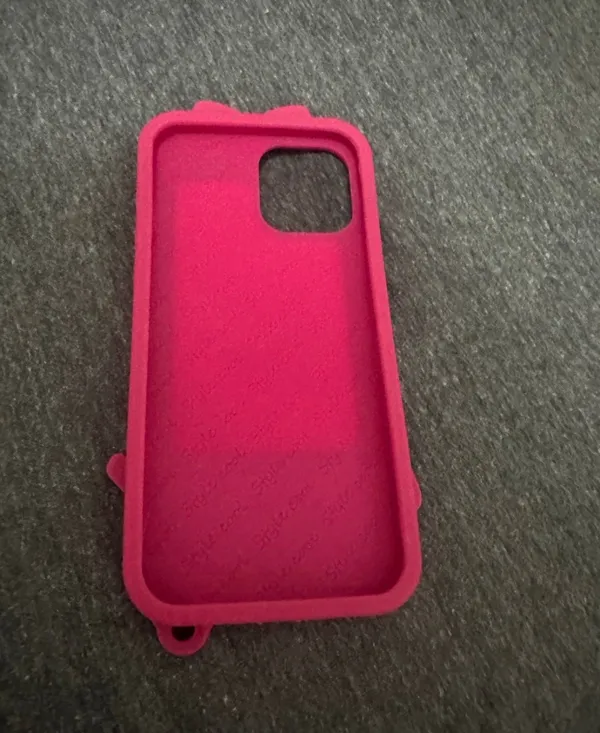 Case Barbie 3D Animation Cute Pink Phone with Make up Mirror iPhone 12 Pro Max - Image 2
