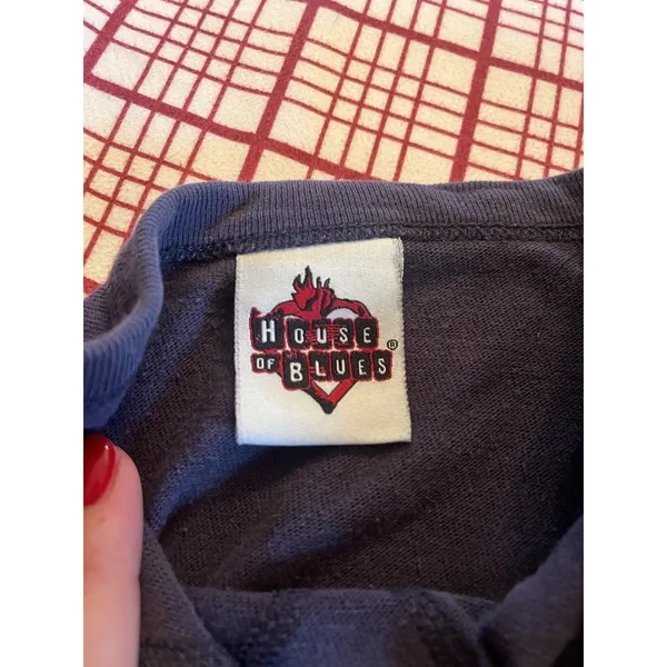 House Of Blues Sweatshirt Vintage 90s Large - Image 3