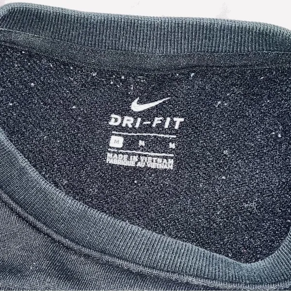 NIKE Cropped Crew Neck Sweatshirt sz M - Image 3