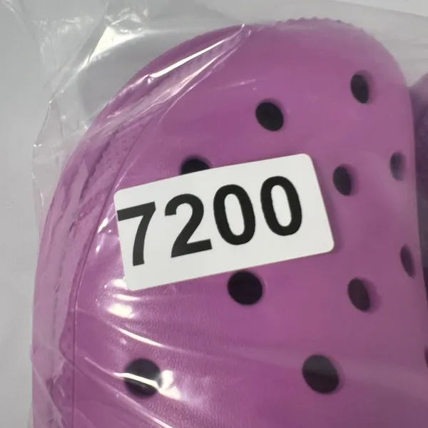 Crocs Stomp Clog Women's 10 Mens 8‎ Orchid Purple Platform Sandals Chunky NEW - Image 9