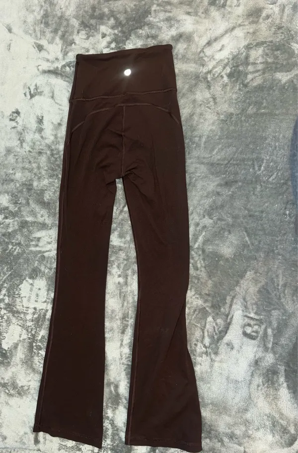 Lululemon Brown Groove Flare Pants - Image 2