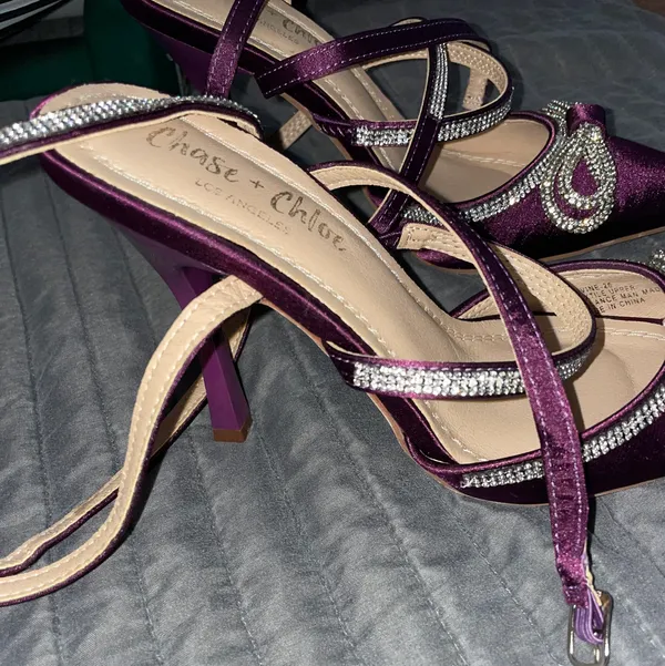 Nordstrom Strappy Bow Heels - Image 5