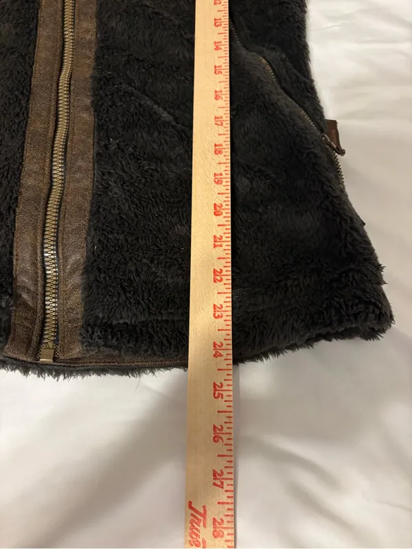 KÜHL Flight Vest Brown Sherpa Fleece Full Zip Women’s Small - Image 6