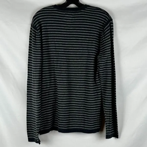Converse One Star Stripe Long Sleeve Sweater Medium - Image 2