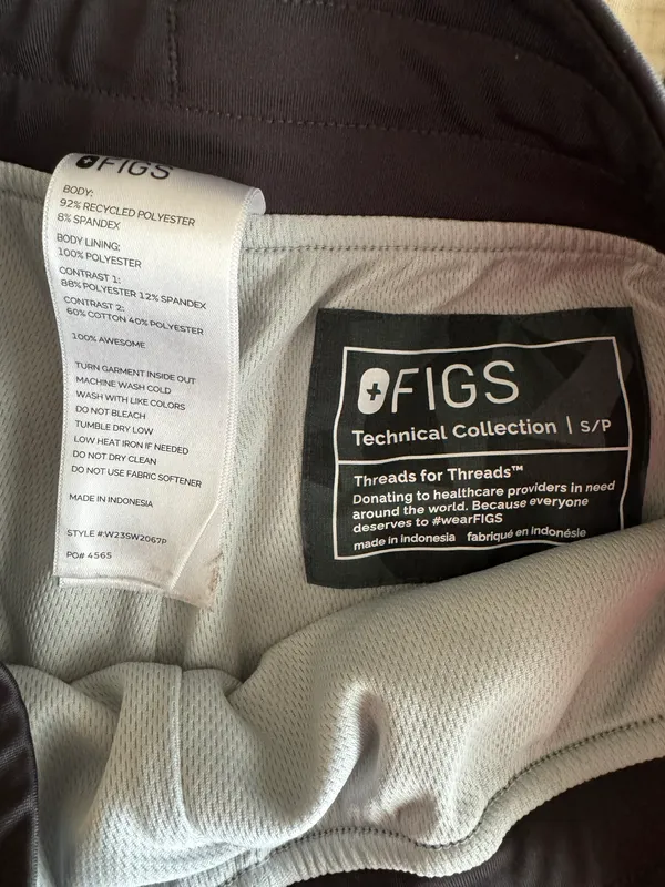 Camo FIGS Scrub Pants - Image 3