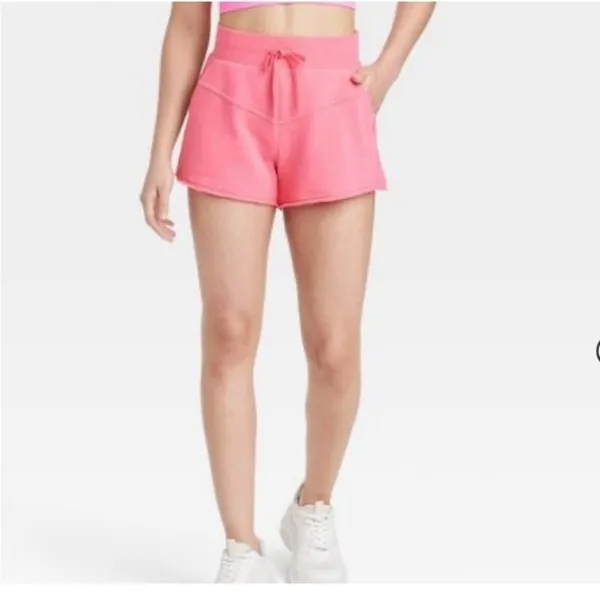 Women’s High Rise Shorts 3” JoyLab Pink - Image 3