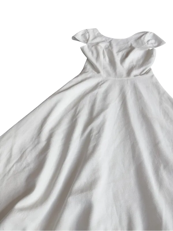 Dress The Population White A-Line Dress Party Special Occasion Size Small Womens - Image 6