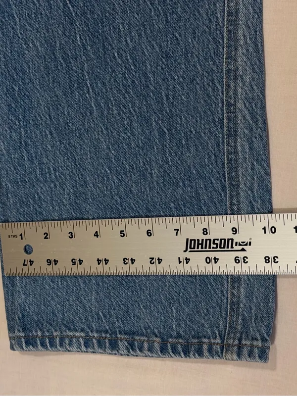 J Crew Slim Wide Leg Crop Jeans Women’s Size 30 Medium Wash Casual - Image 5