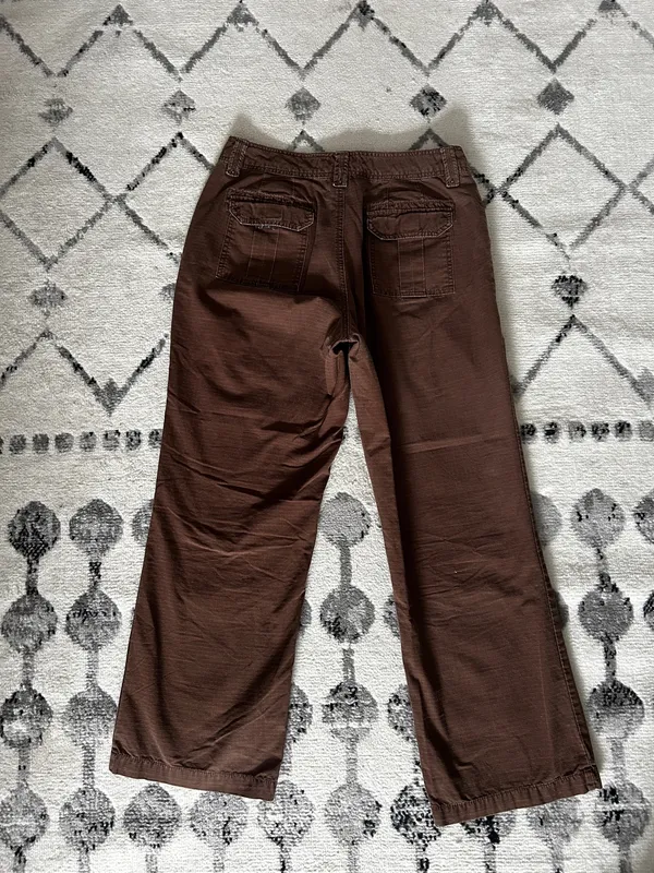 Vintage Jeans Brown Size 28 - Image 3