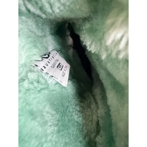 RARE UGG Australia Classic Tall 5815 Pacific Teal Turquoise Sheepskin Boots 5 - Image 10