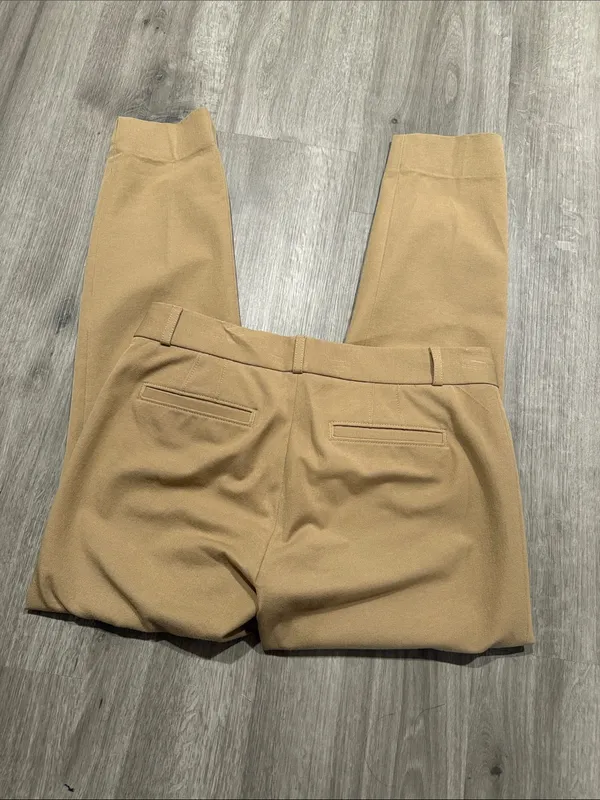 Banana Republic Camel Cropped Slim Ankle Pants - Image 10