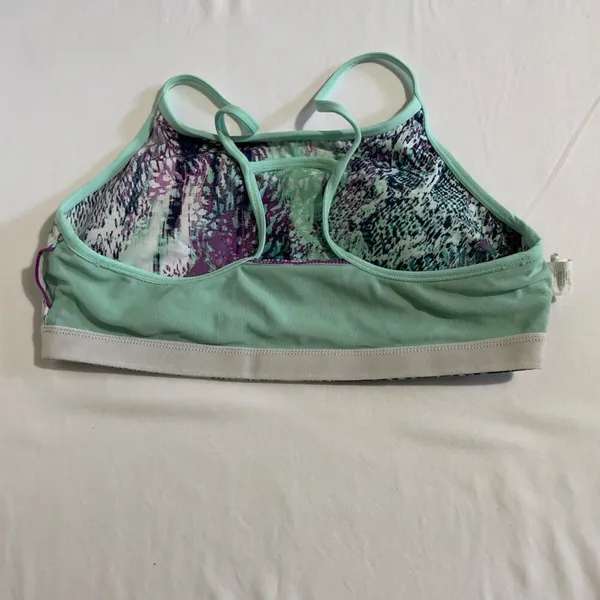Fabletics · L · Ayni Sports Bra · Animal Impressions Print · Multi/Cucumbe - Image 7