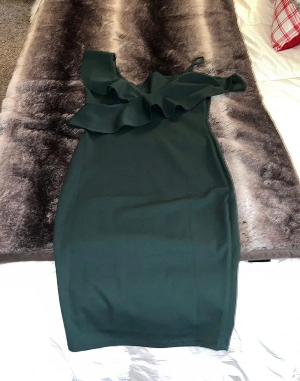 Windsor Green  Midi Dress - Image 4