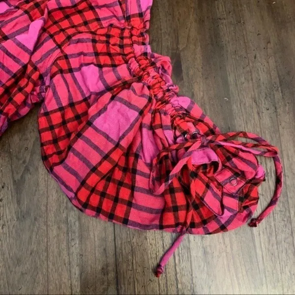 Free People New Plaid Shirt - Image 16