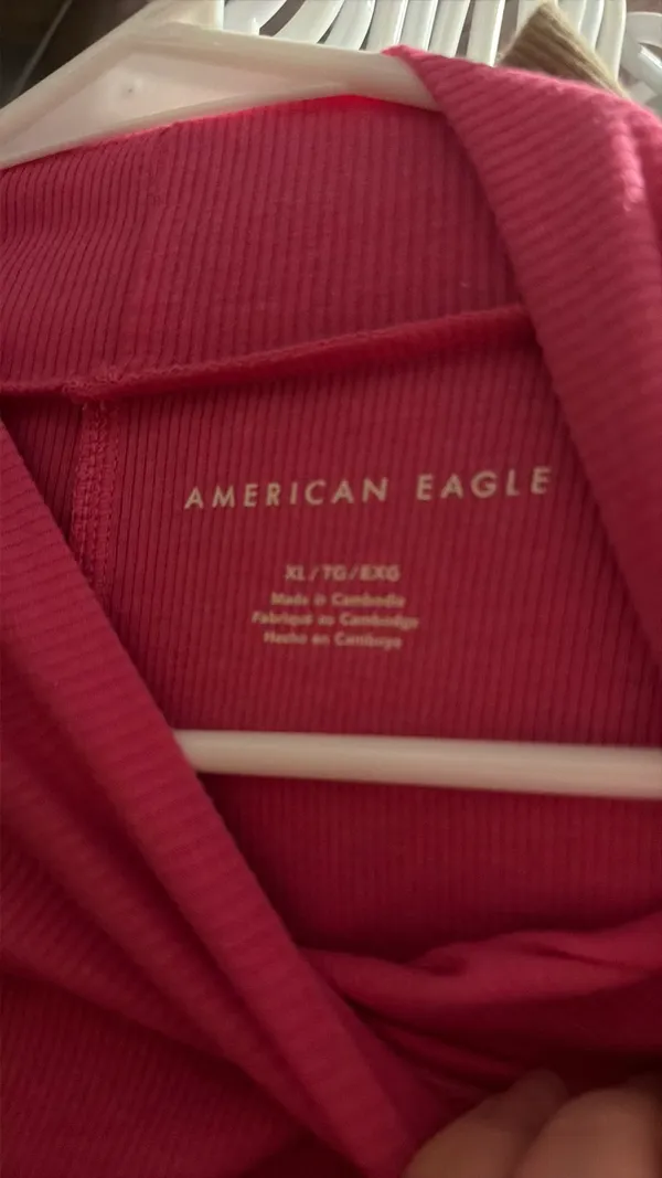American Eagle Mockneck Ribbed Long Sleeve - Image 2
