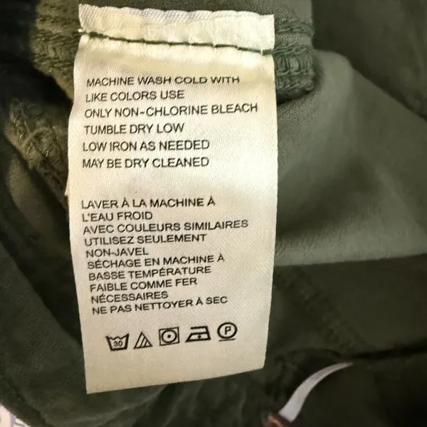 Free People High Time Velvet Kick Flare Pants Women's 6 Chive Green Festival NWT - Image 15