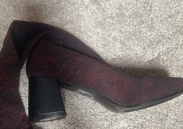 Nature Breeze Womans tall sparkle stretch boot size 10 - Image 13