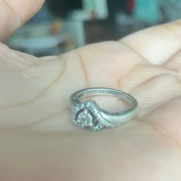 Macy's Diamond Heart Promise Ring - Image 4