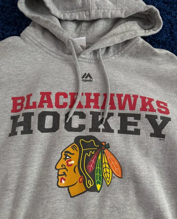 Chicago Blackhawks Hoodie Majestic - Image 2