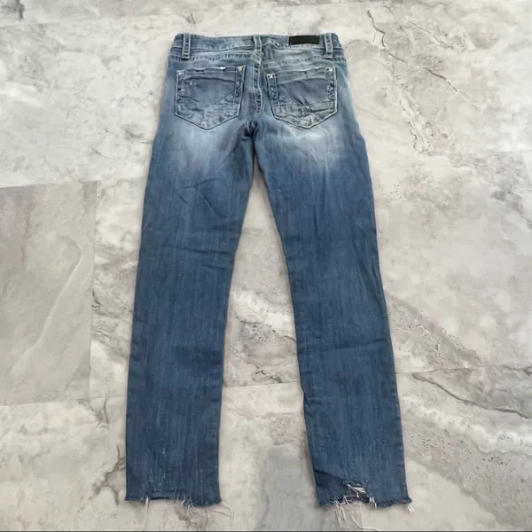 Daytrip Linx Ankle Cut‎ off Skinny Jeans Size 26 or 2 Short - Image 3