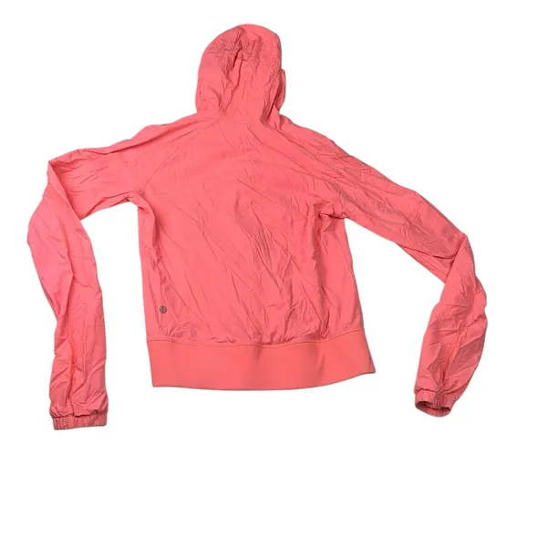 Lululemon size 6 street to studio pink Coral zip up Jacket yoga active athleisur - Image 9