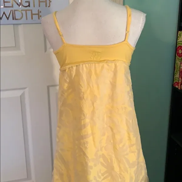 Roxy yellow dress EUC - Image 2