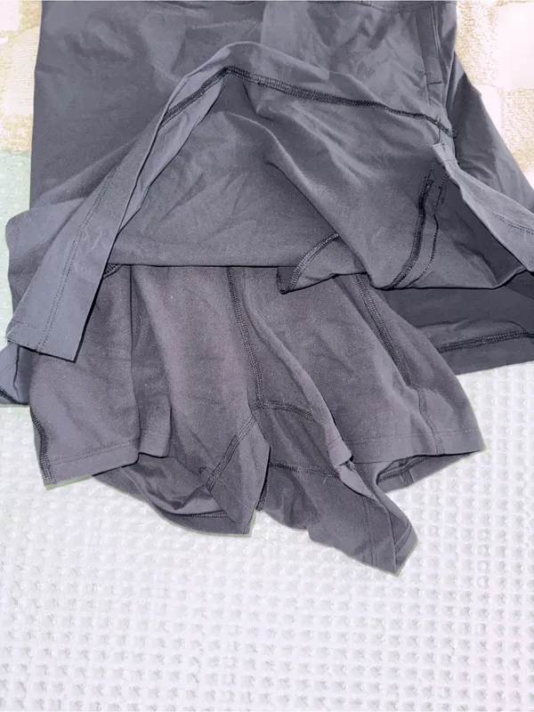 REI Co-op Active Pursuits Dress Black Athletic Built-in Shorts Womens Large - Image 3