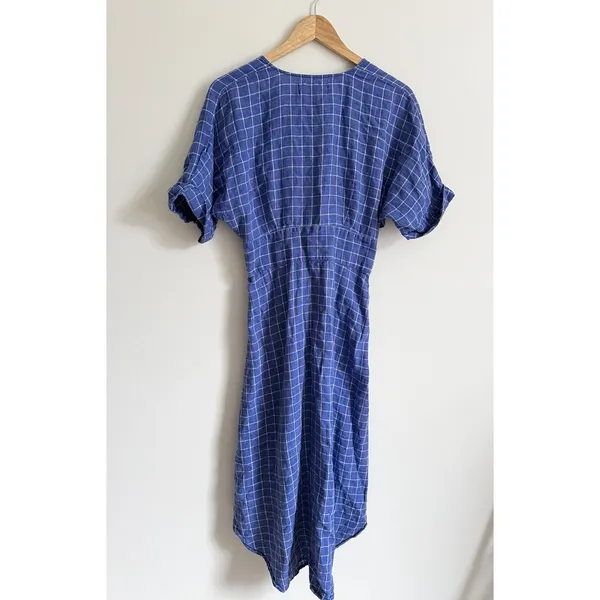Trovata Birds of Paradise Linen Dress Size 4 Or Small Women’s Midi Beach Summer - Image 7