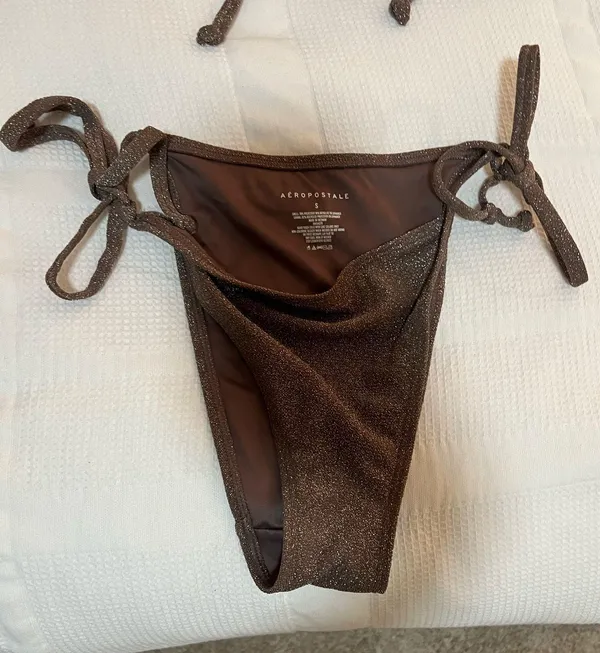 Aeropostale Bikini Set Sparkly Brown - Image 3